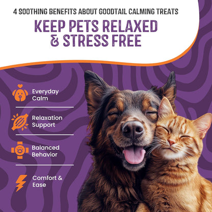 Goodtail Natural Calming Chews for Pets™